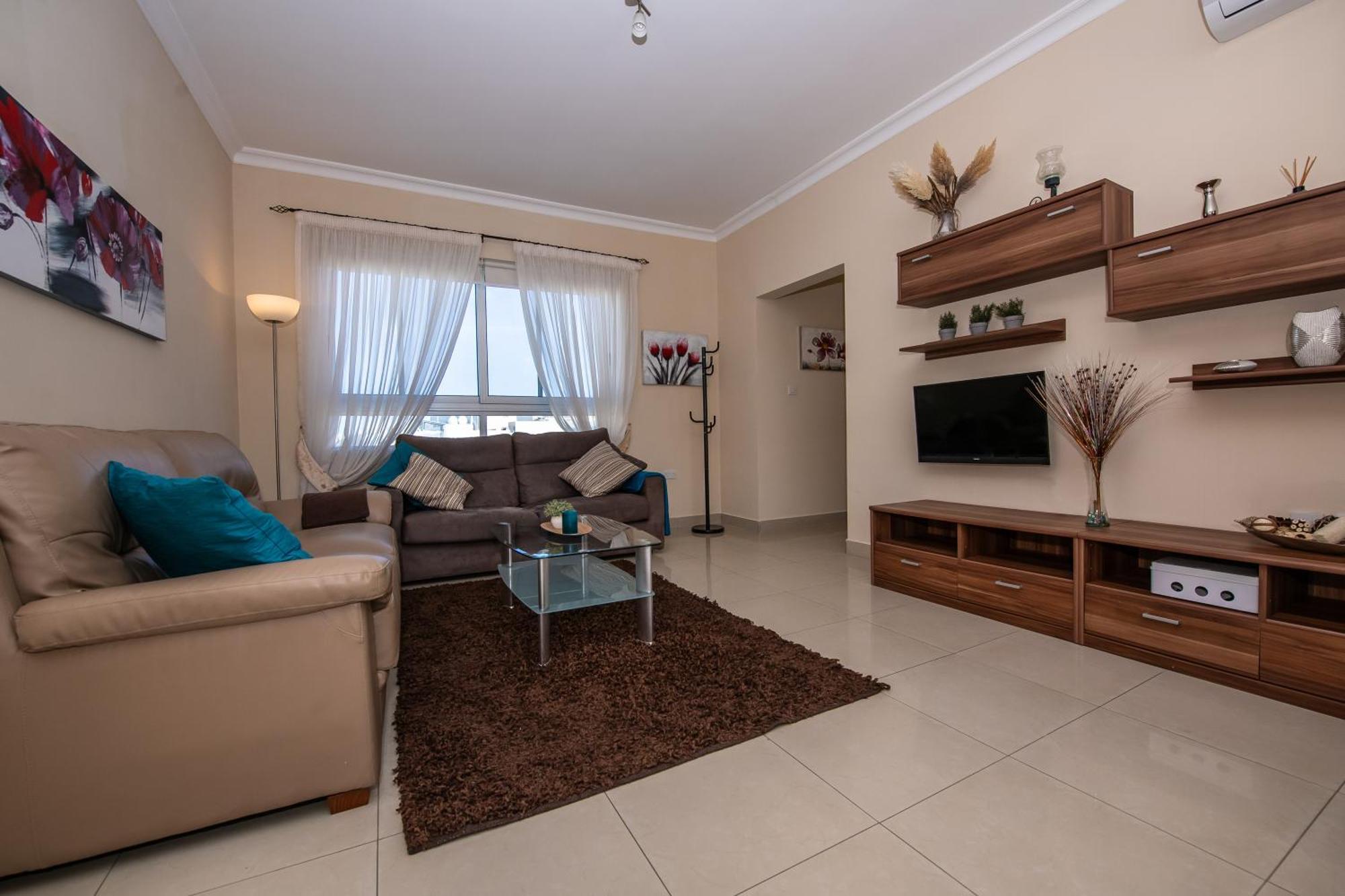 Francis Flats Modern Penthouse Apartment Mellieha Bagian luar foto